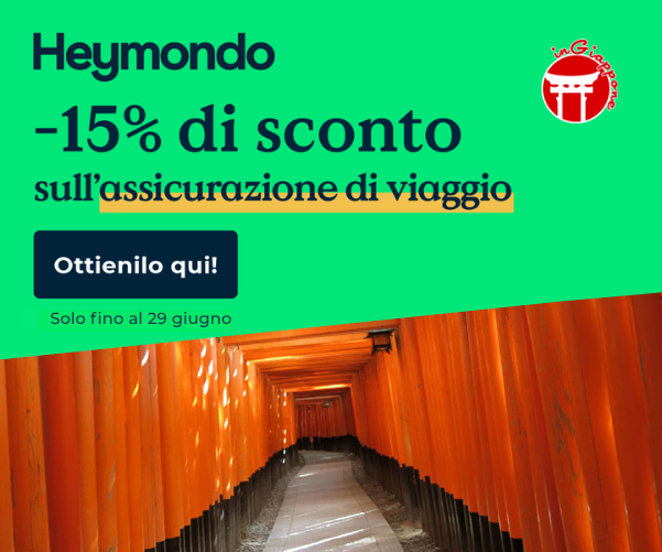 Assicurazione viaggio HeyMondo per Giappone