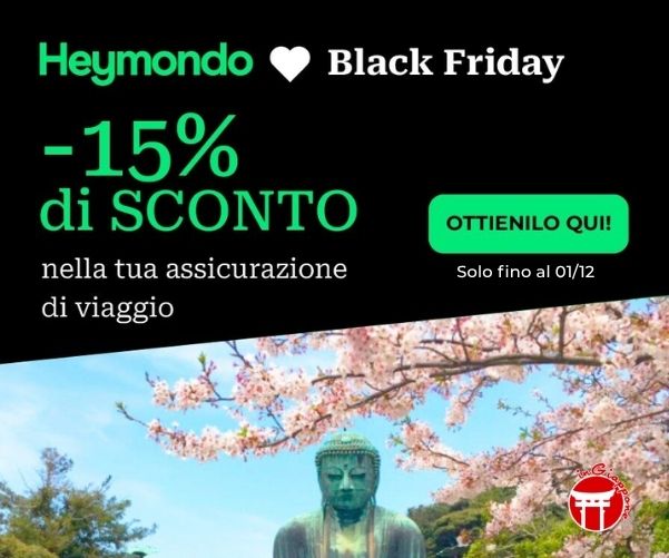 Assicurazione viaggio HeyMondo per Giappone